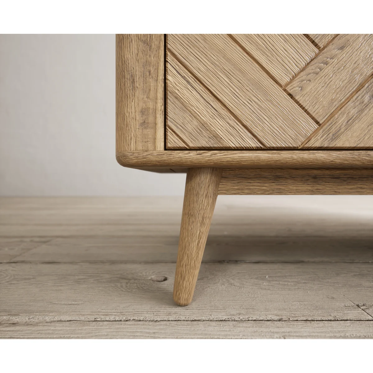 Parven Solid Oak Large TV Cabinet – image 6