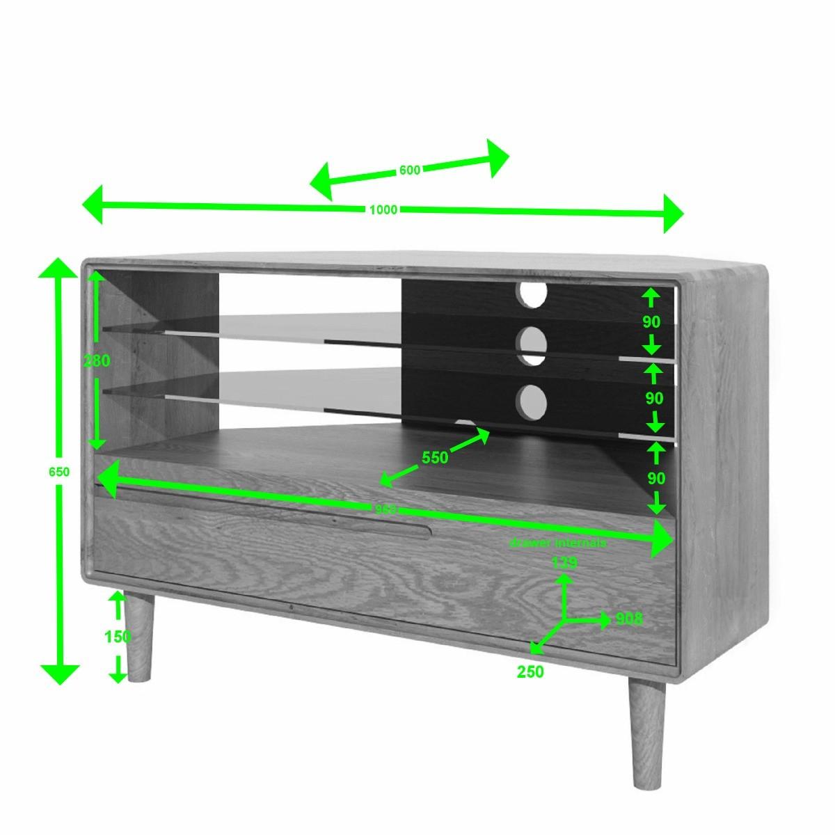 Scandic Corner TV Unit – image 3