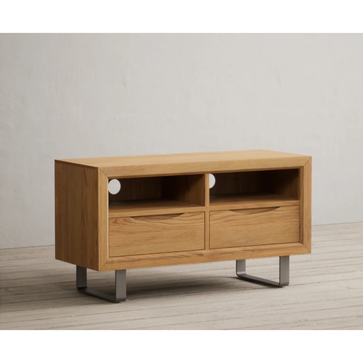 Parker Solid Oak Small TV Cabinet – image 4