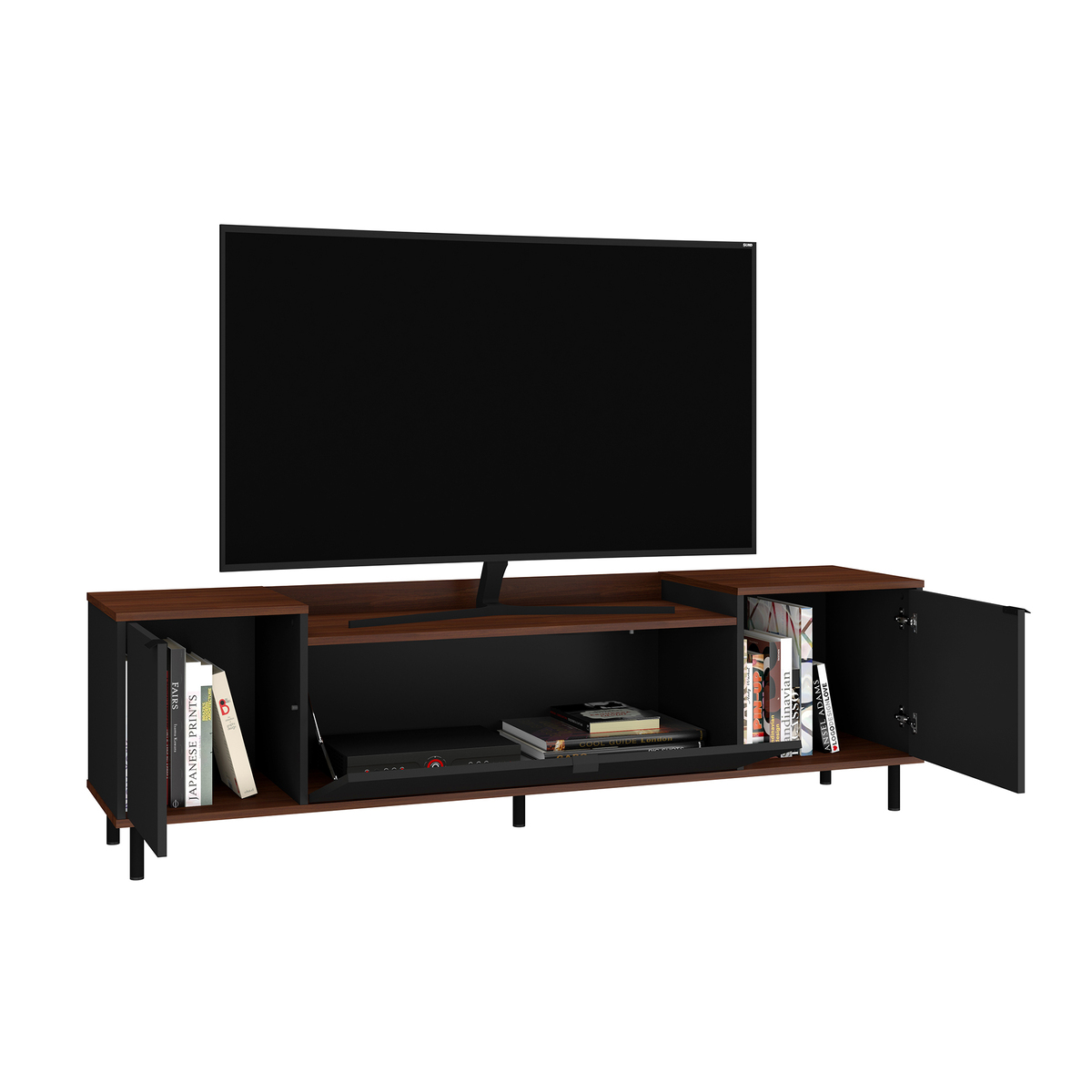 Brooklyn Black TV Unit - 170cm – image 3