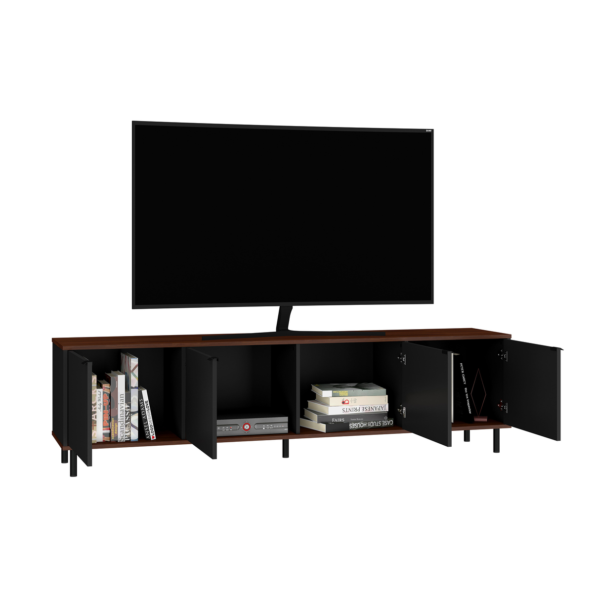 Brooklyn Black TV Unit - 183cm – image 3