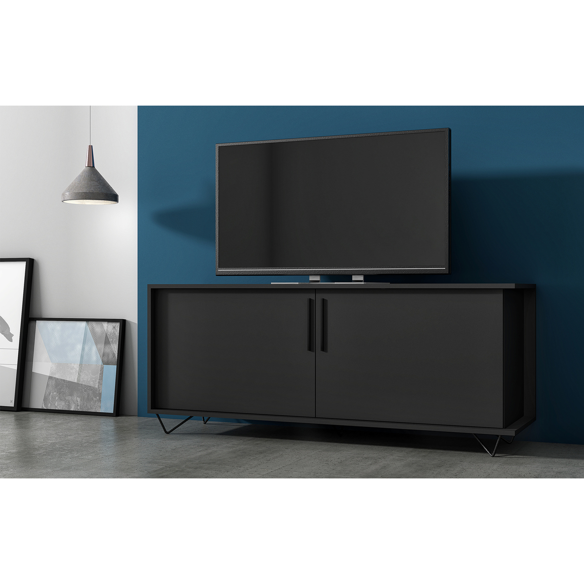 Phantom Black TV Unit - 135cm – image 2