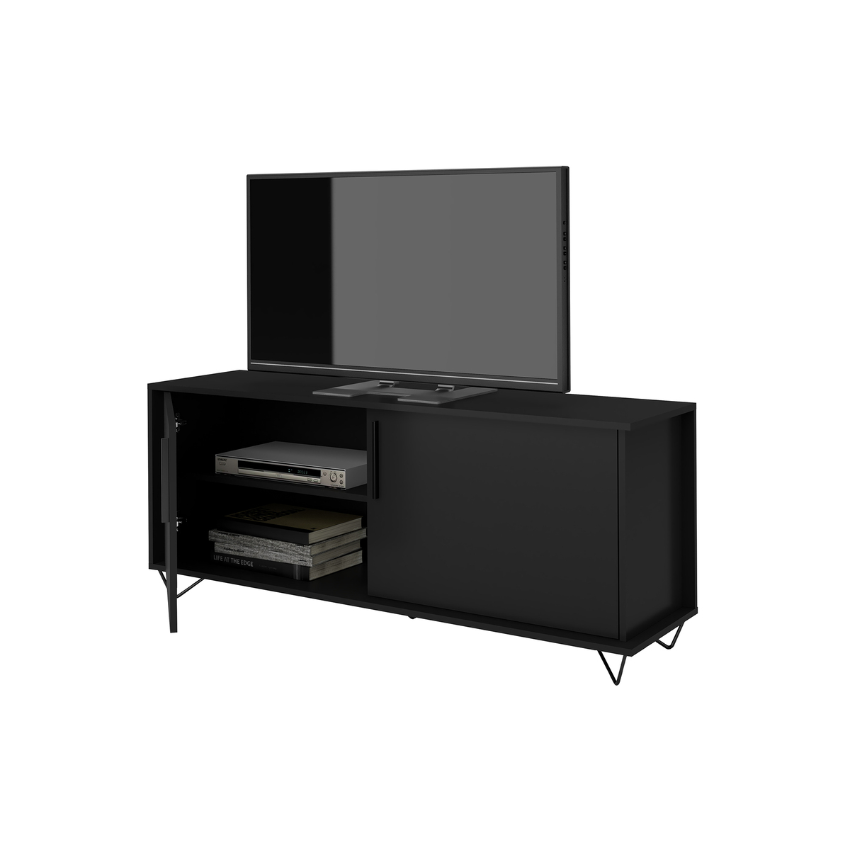 Phantom Black TV Unit - 135cm – image 3