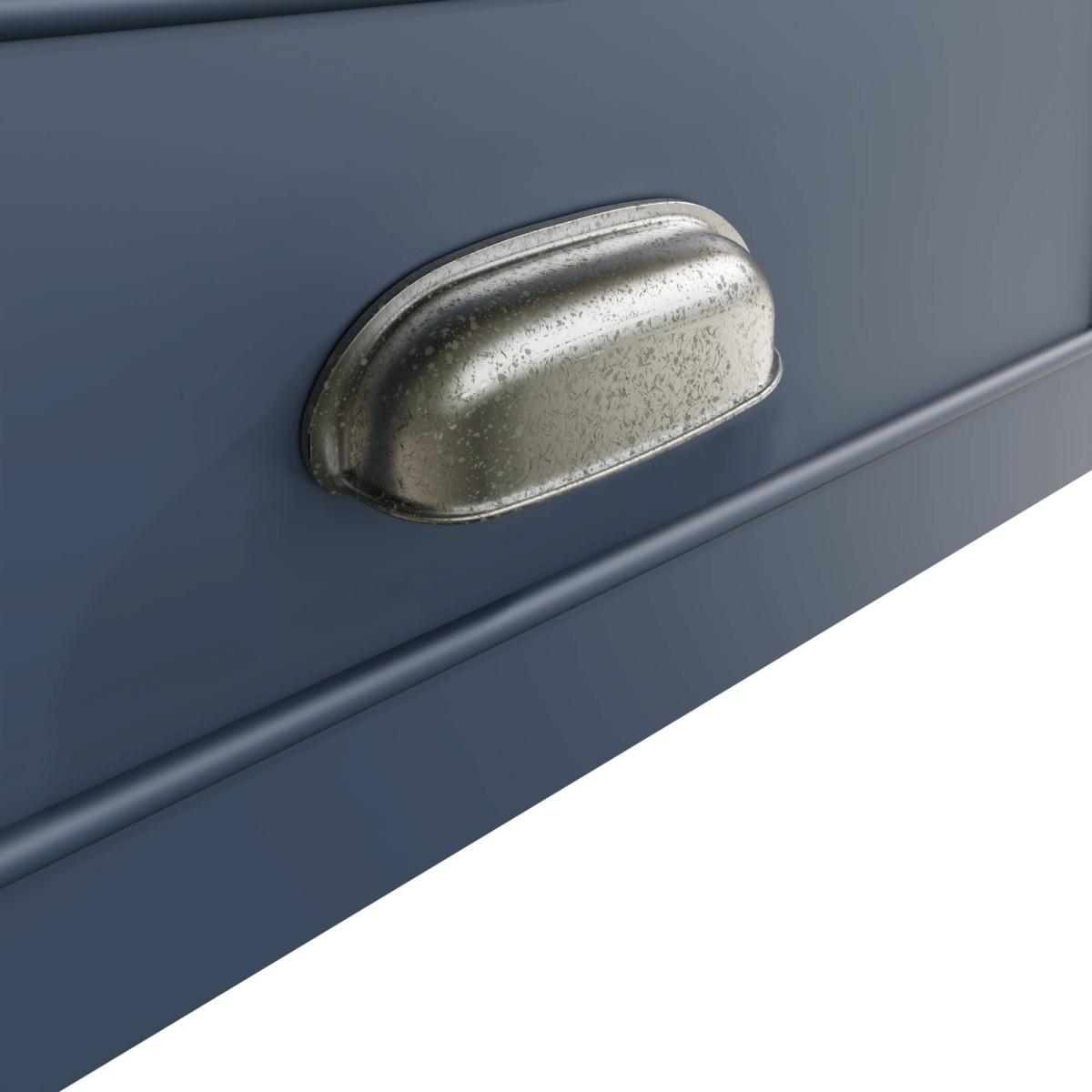 Downtown Hexham Painted Blue Standard TV Unit – image 6