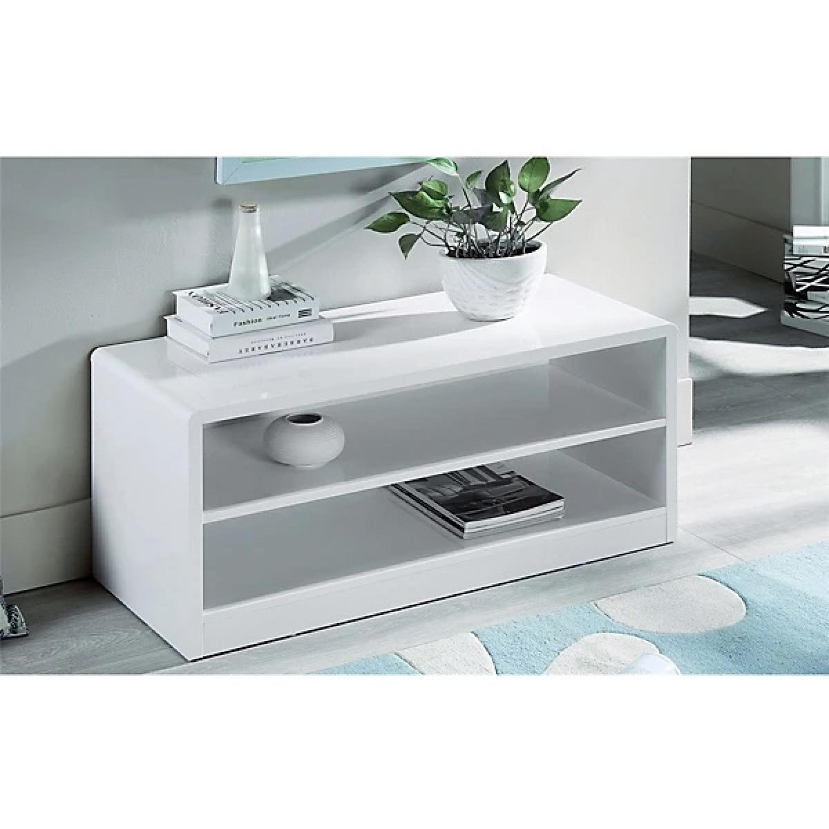 Julian Bowen Manhattan Compact TV Unit In White – image 2