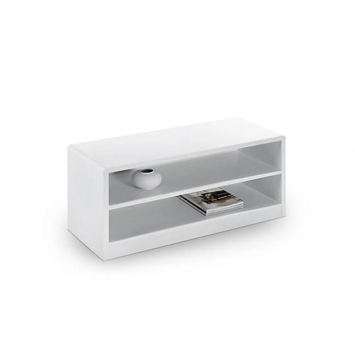 Julian Bowen Manhattan Compact TV Unit In White – image 3