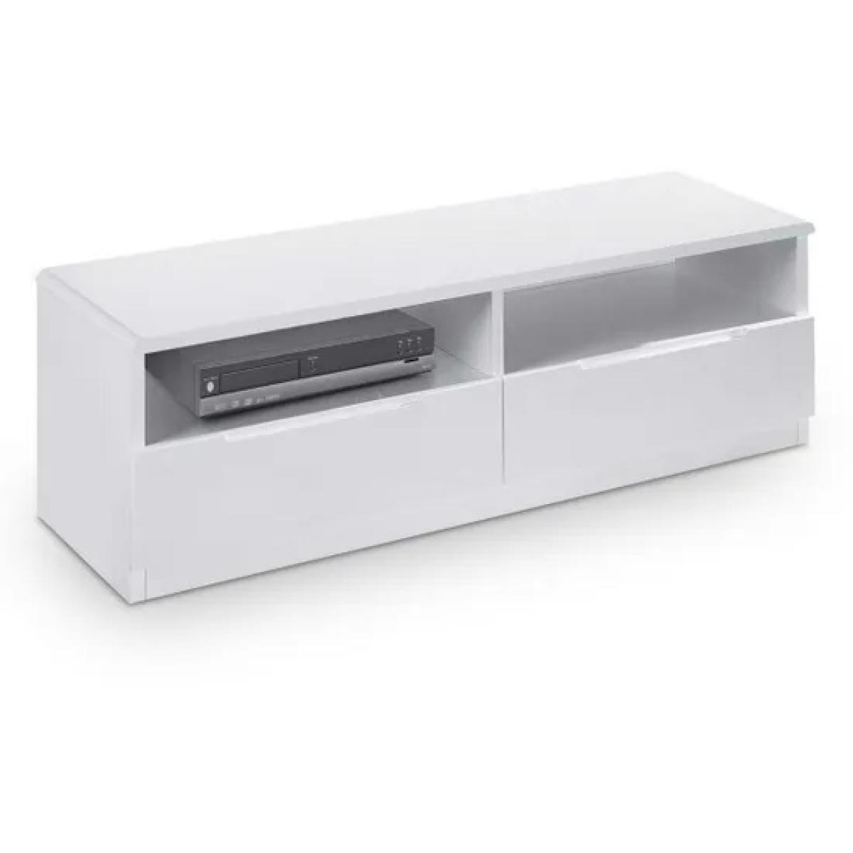 Julian Bowen Manhattan 2 Drawer Media Unit In White – image 4