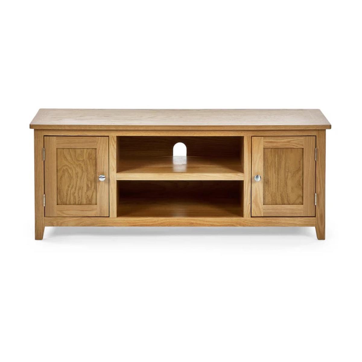 Julian Bowen Mallory Widescreen TV Unit In LightWood – image 2