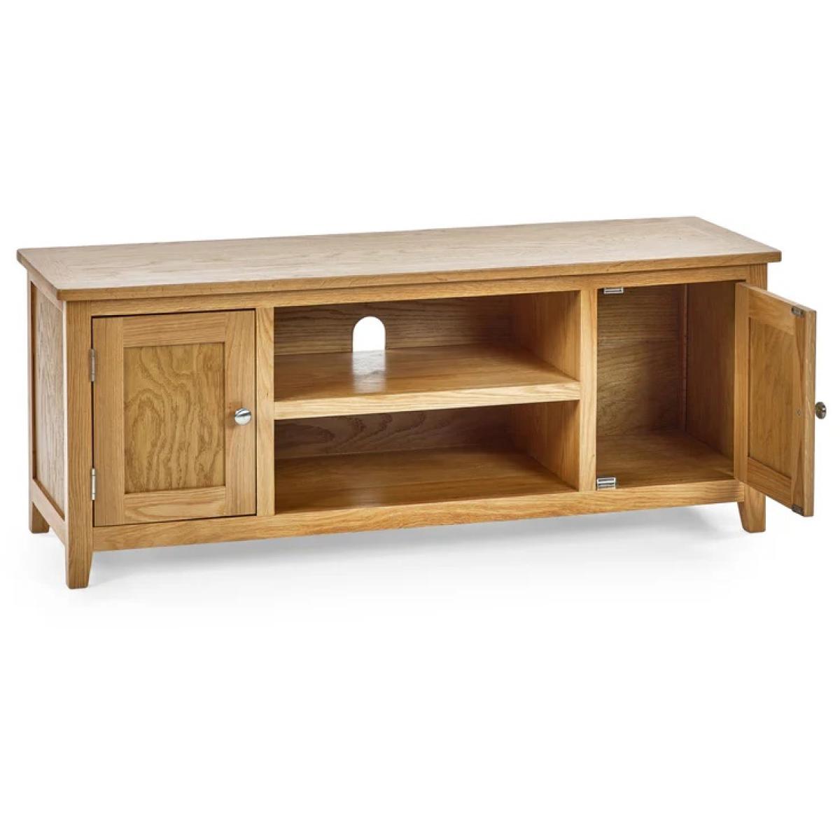 Julian Bowen Mallory Widescreen TV Unit In LightWood – image 3