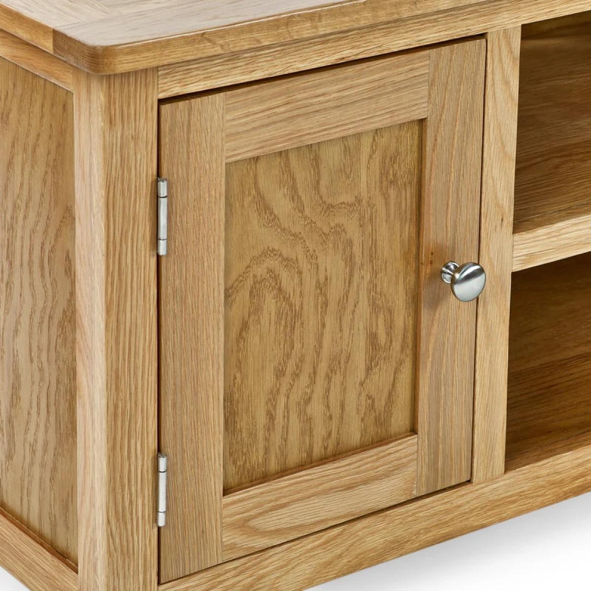 Julian Bowen Mallory Widescreen TV Unit In LightWood – image 4