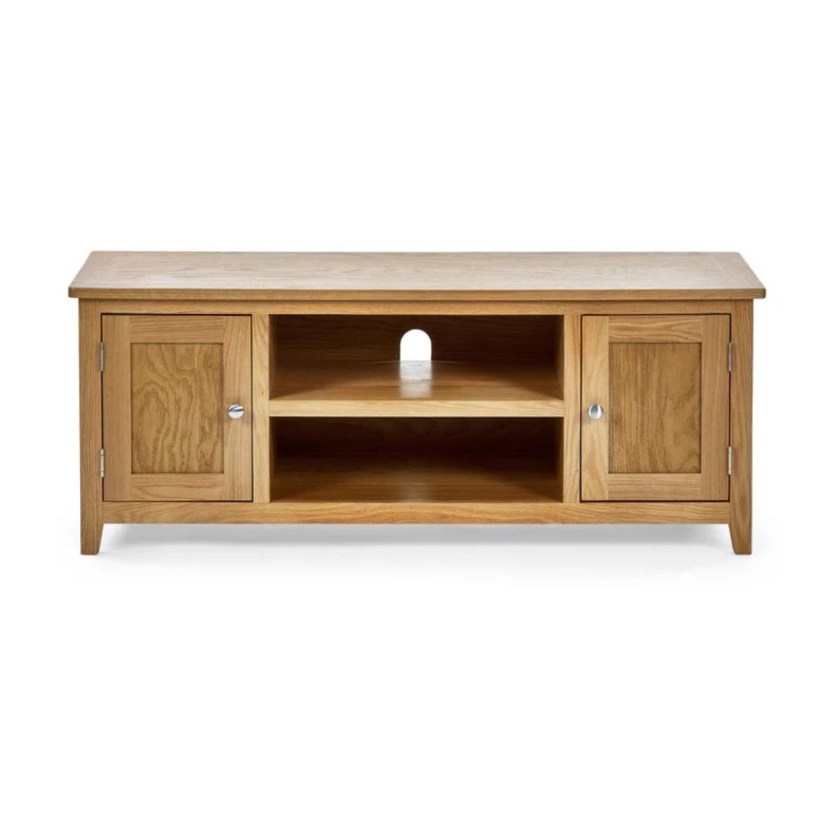 Julian Bowen Mallory Widescreen TV Unit In LightWood – image 6