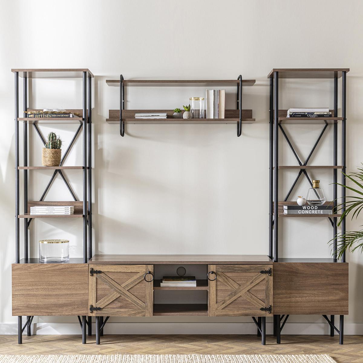 Loft Home - TV Unit  - Walnut – image 10