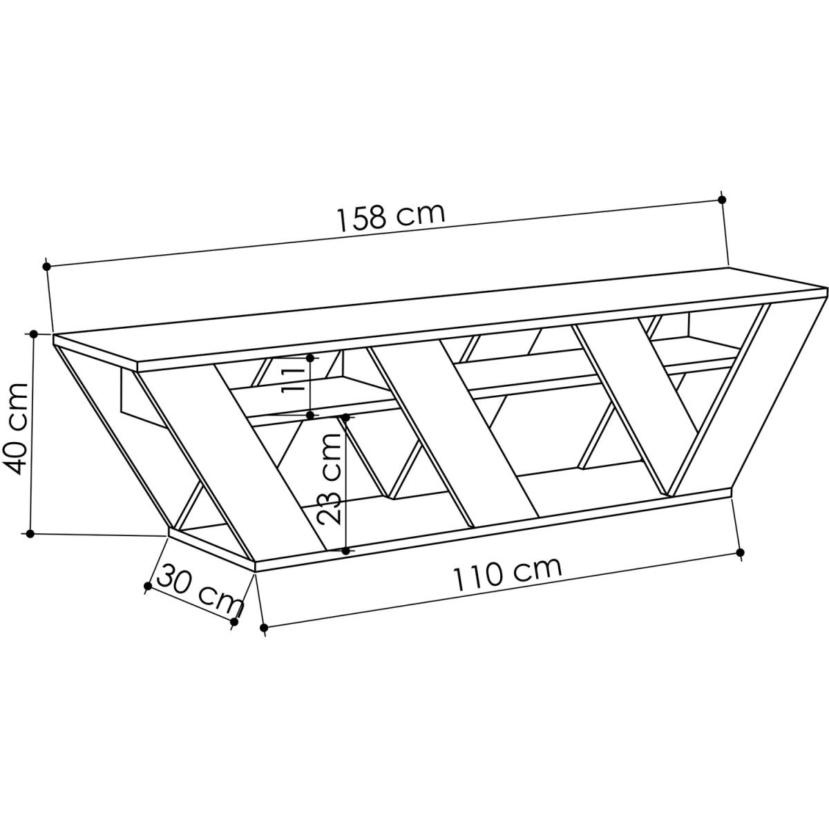 Ralla TV Stand - Anthracite Grey – image 3