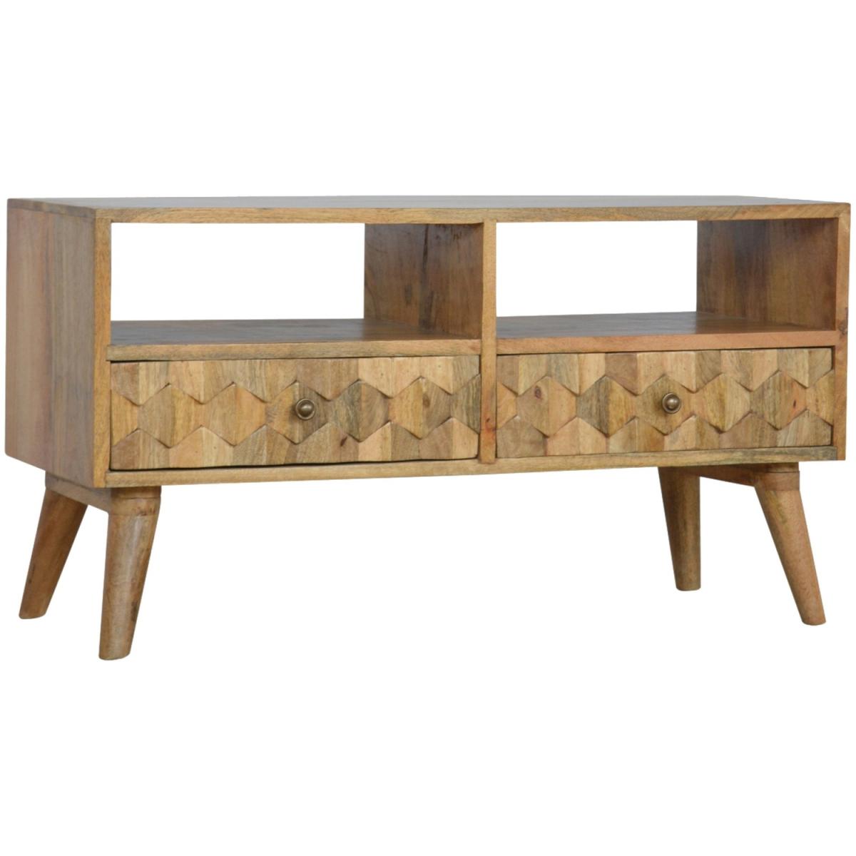 Pineapple Carved Media Unit - Orange – image 3
