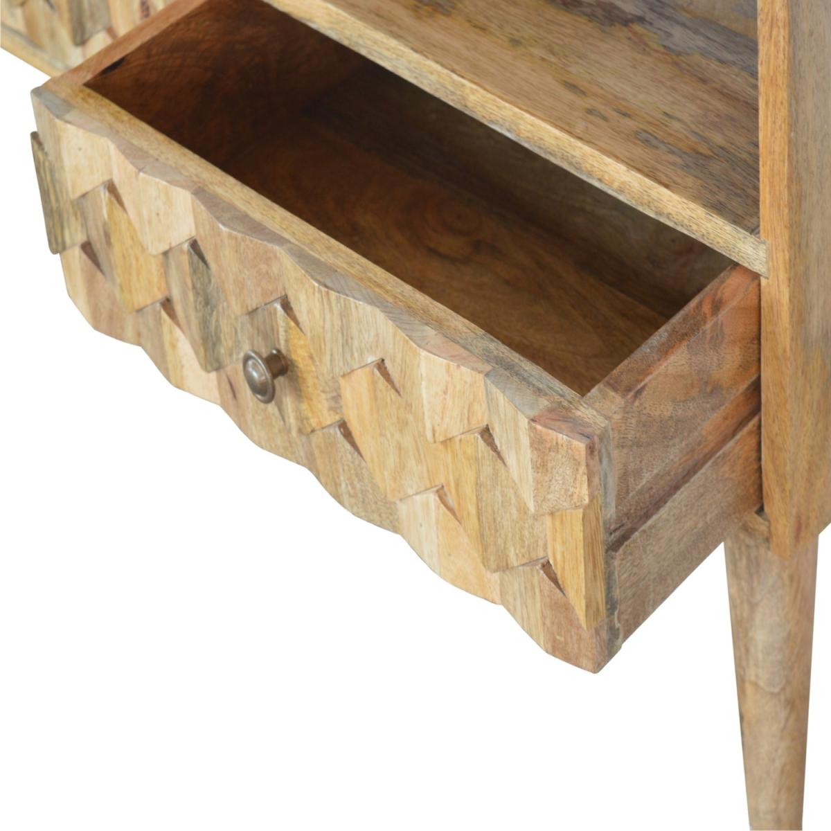 Pineapple Carved Media Unit - Orange – image 5