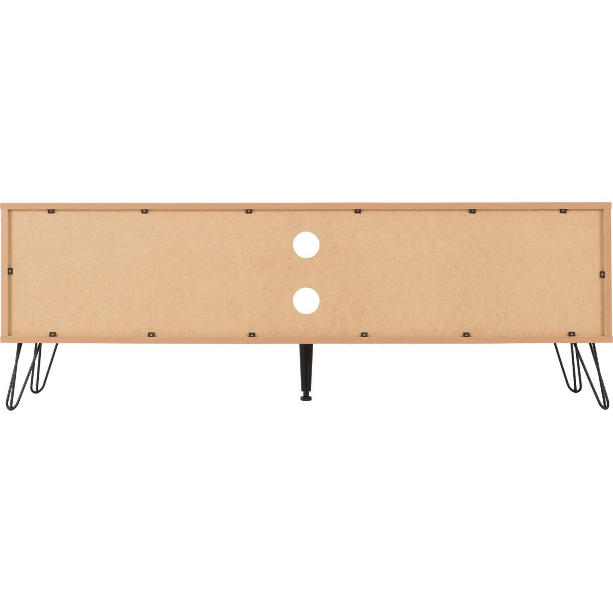 Bergen One Door Two Drawer TV Unit - Oak effect white grey – image 6