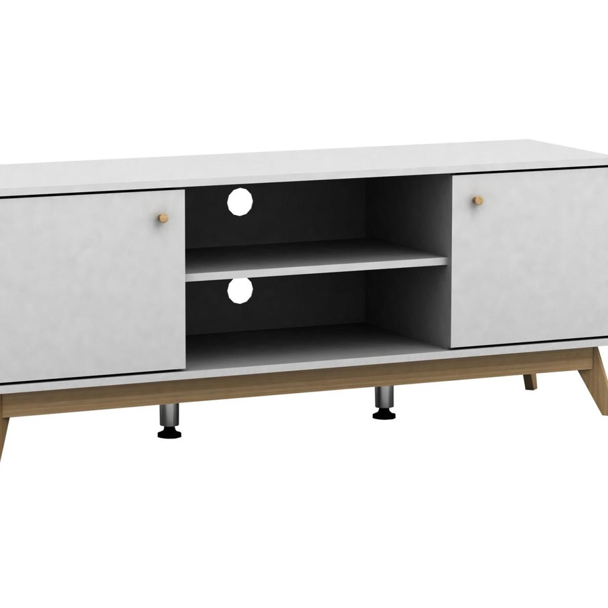 TV-Stand in white - White