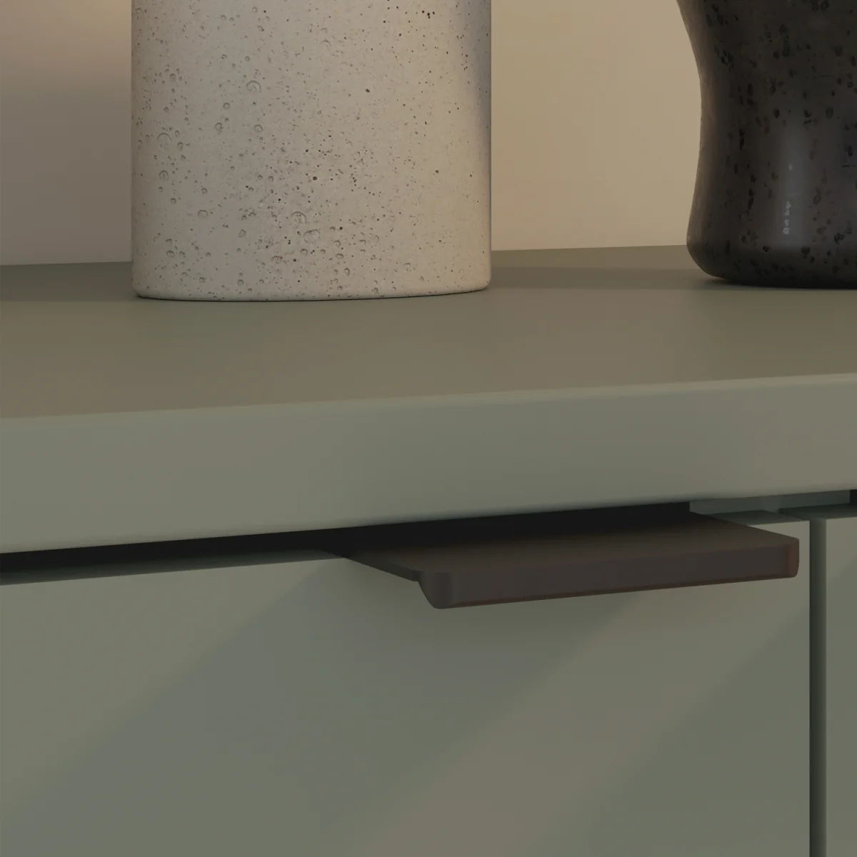 Ganymede Wide TV Unit with Open Shelving, 2 Drawers & 2 Doors - Sand – image 20