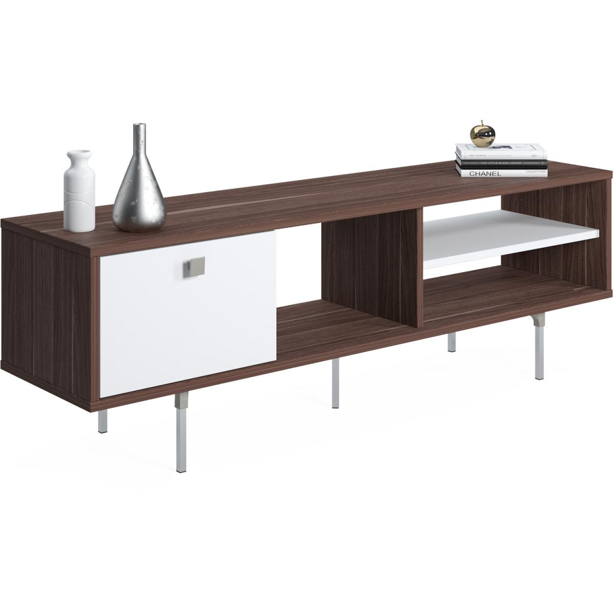 Mika TV Stand for TVs up to 55" by Ruumstore - Victoria Walnut – image 4
