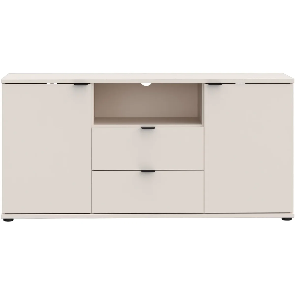 Ganymede TV Unit with Open Shelf, 2 Drawers & 2 Doors - Terracotta – image 12