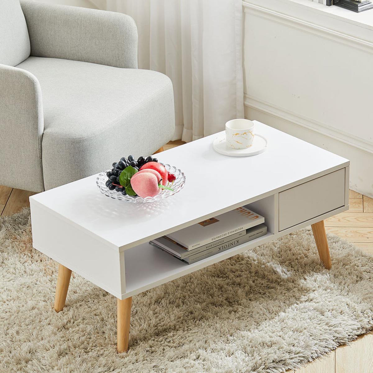 Storage TV Cabinet - White – image 3