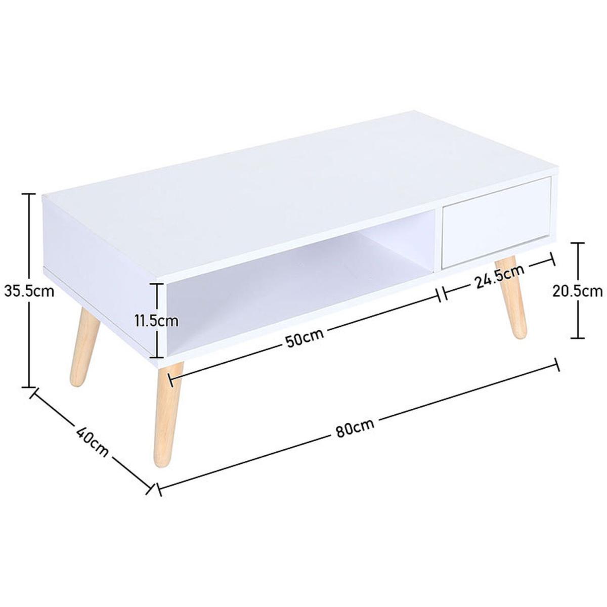 Storage TV Cabinet - White – image 4
