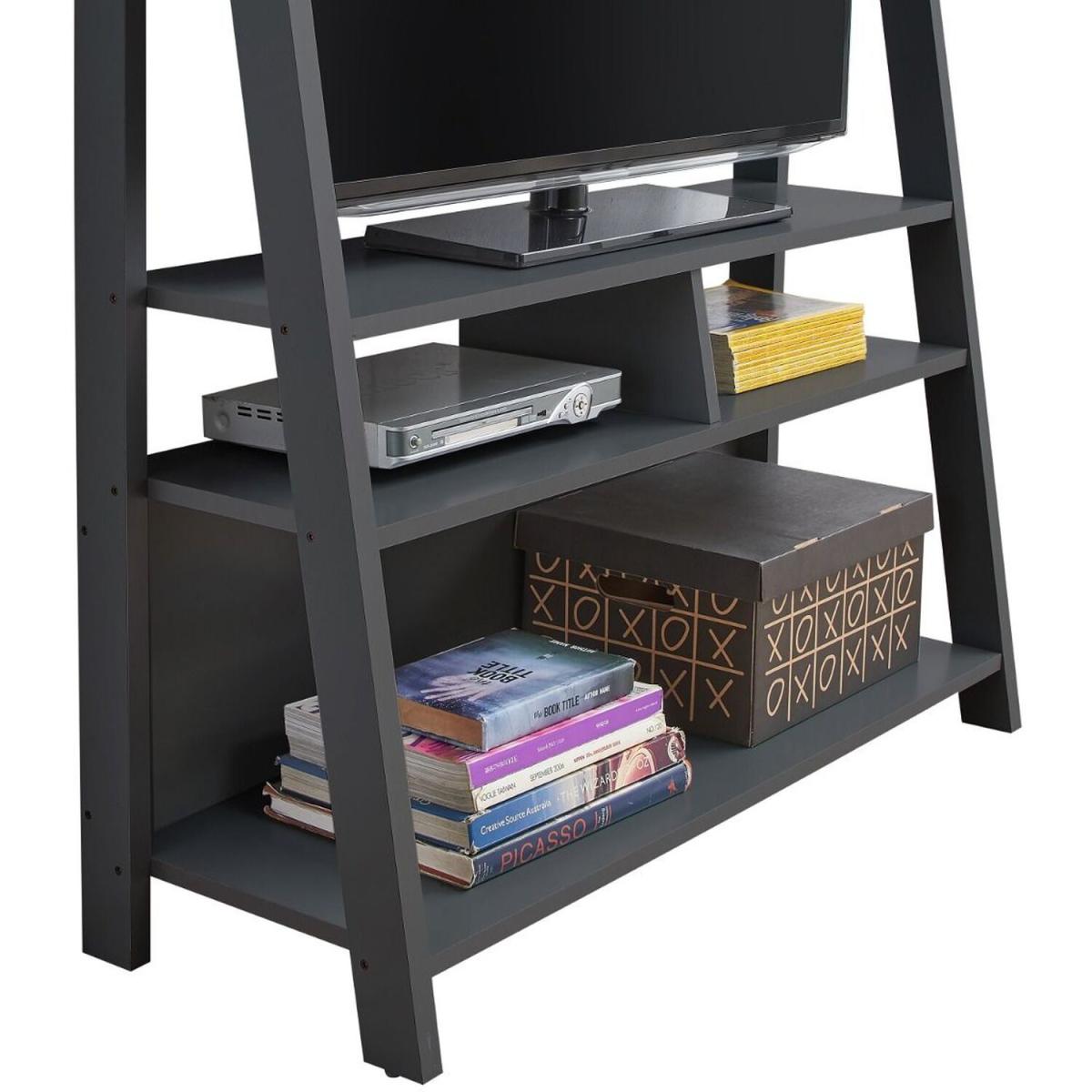 Riva Ladder TV Unit - Dark Grey – image 5