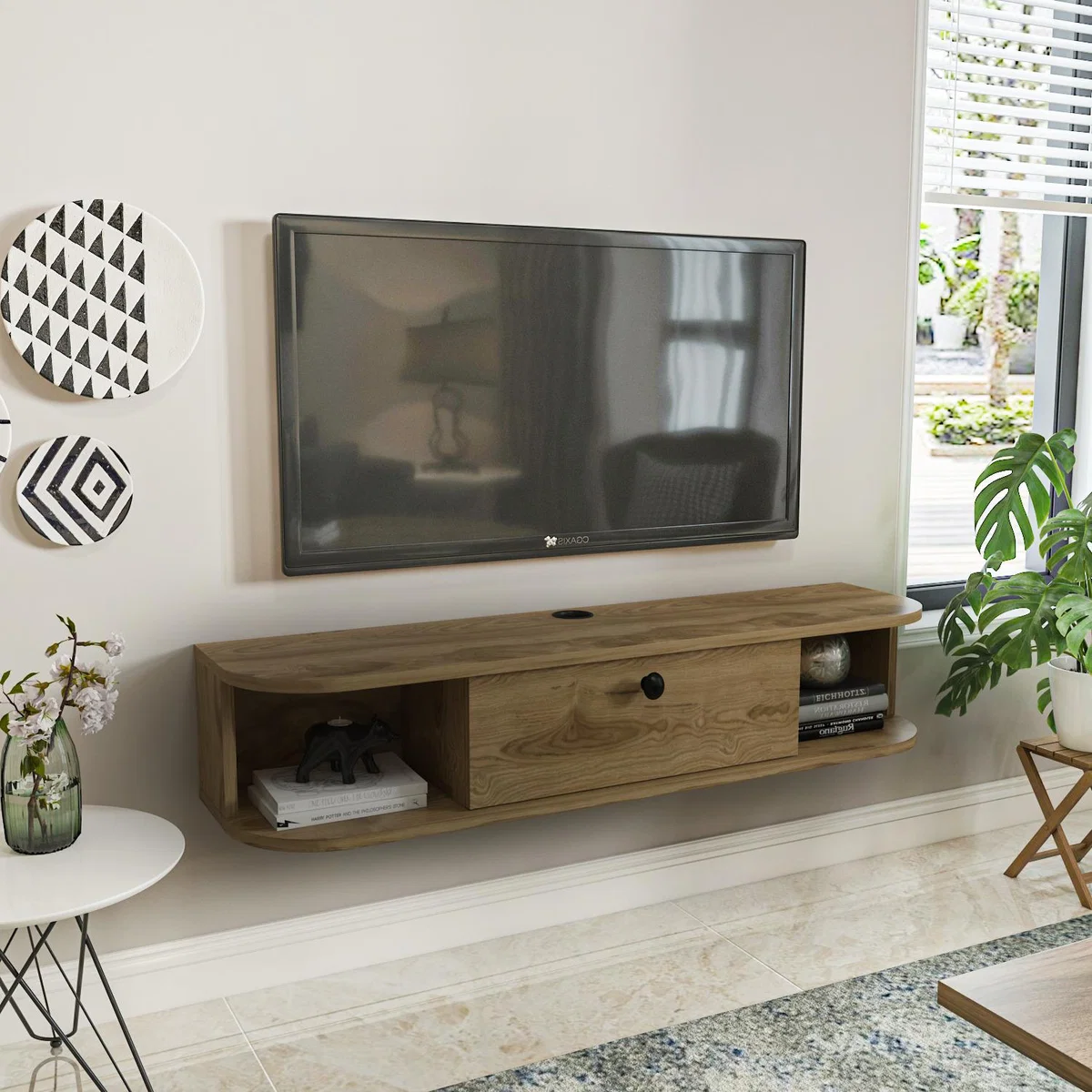 Ibarra Floating TV Unit - Oud