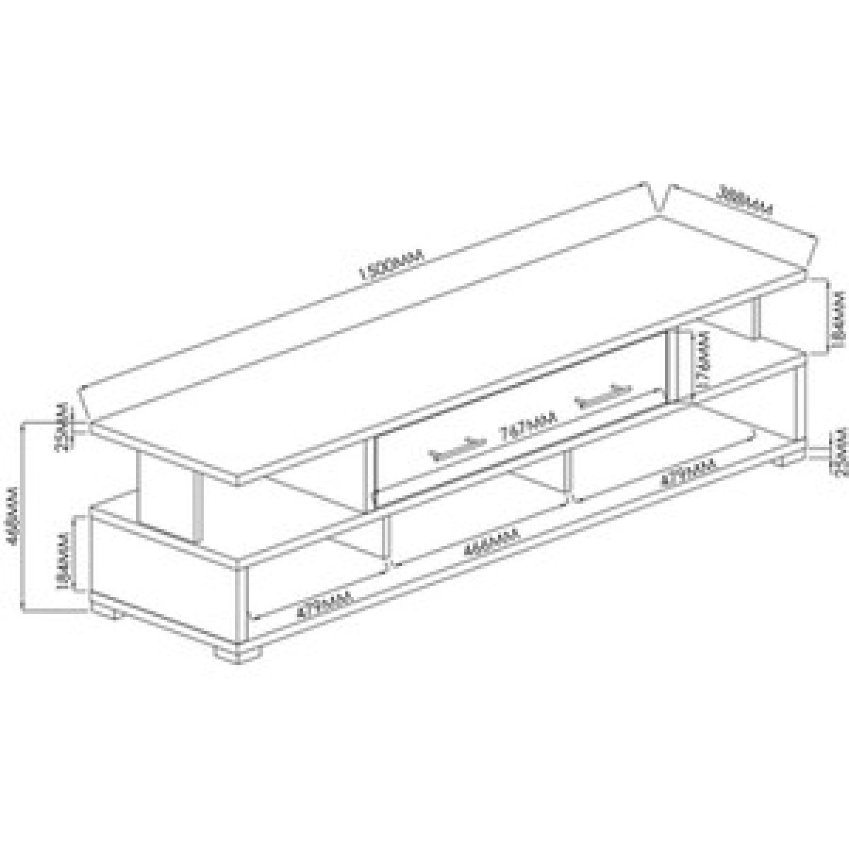 Apollo TV Unit - Oak – image 5