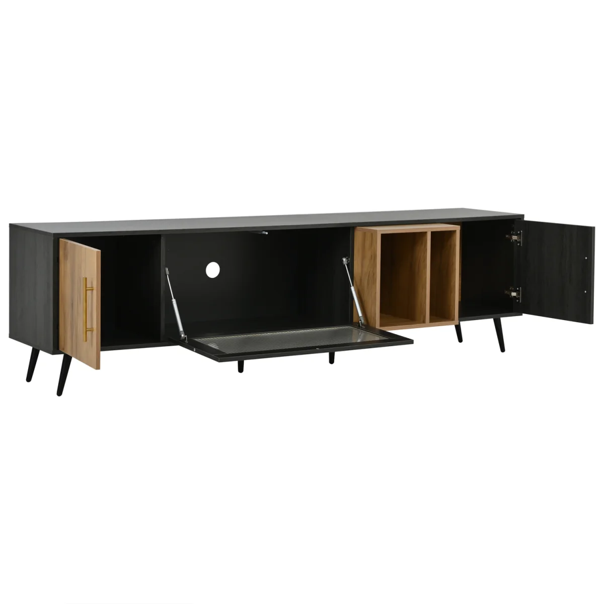 Stylish TV Stand with Smart Cable Management – image 8