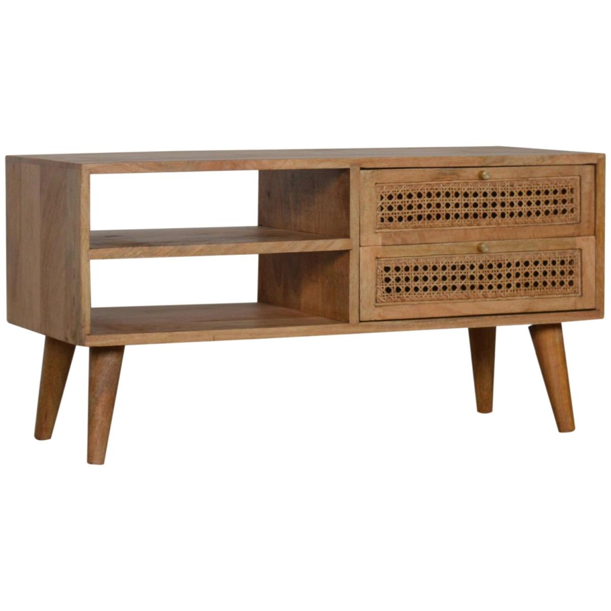Rattan Media Unit - Orange – image 2