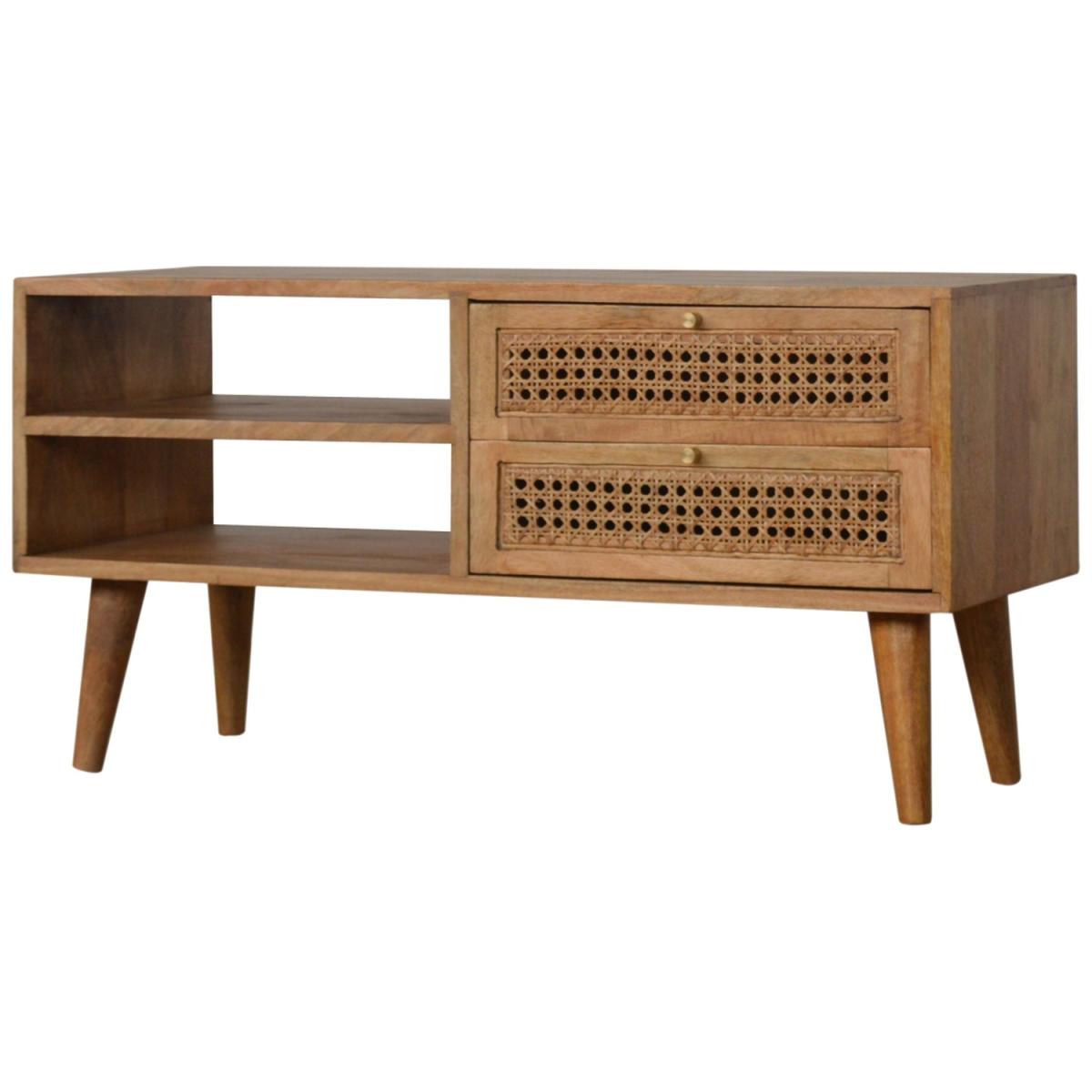 Rattan Media Unit - Orange – image 3