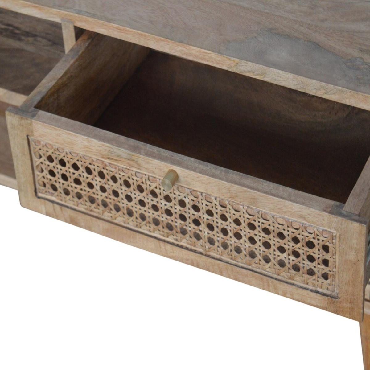 Rattan Media Unit - Orange – image 7