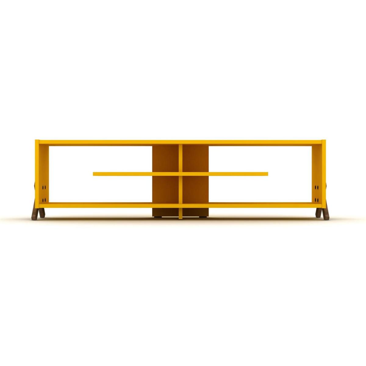 Kipp TV Stand, TV Table and Lowboard, 145x40 cm Yellow - Yellow – image 3