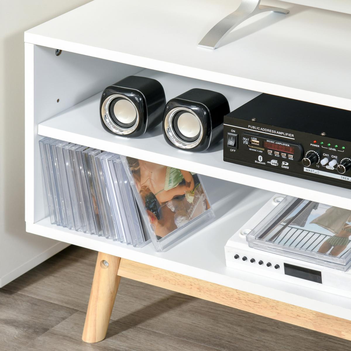 TV Cabinet Unit for TVs up to 50'' Flat Screen - White – image 2