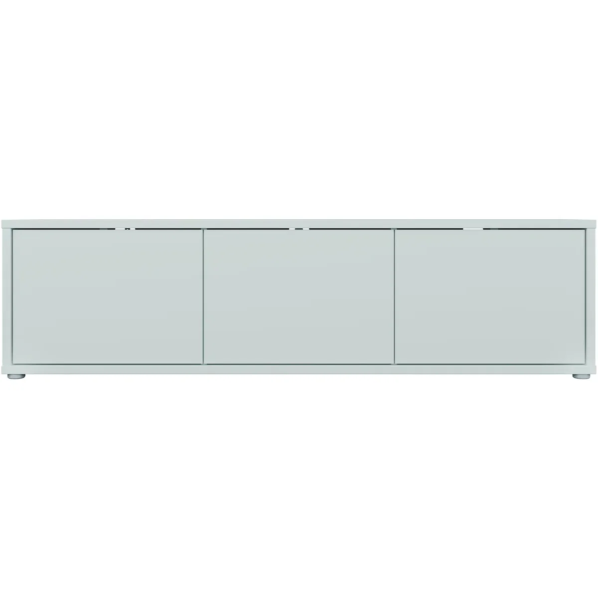 Alice Springs Wide TV Cabinet with 3 Doors Push-Open in Taupe - Terracotta – image 23
