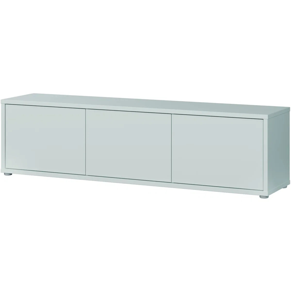 Alice Springs Wide TV Cabinet with 3 Doors Push-Open in Taupe - Terracotta – image 24