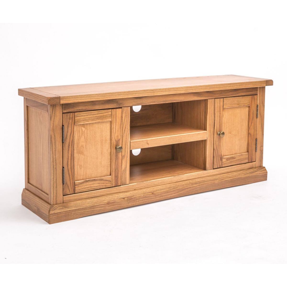 Salerno 2 Door TV Cabinet - Light wood – image 6