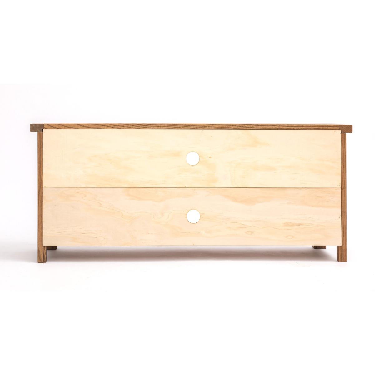 Salerno 2 Door TV Cabinet - Light wood – image 9