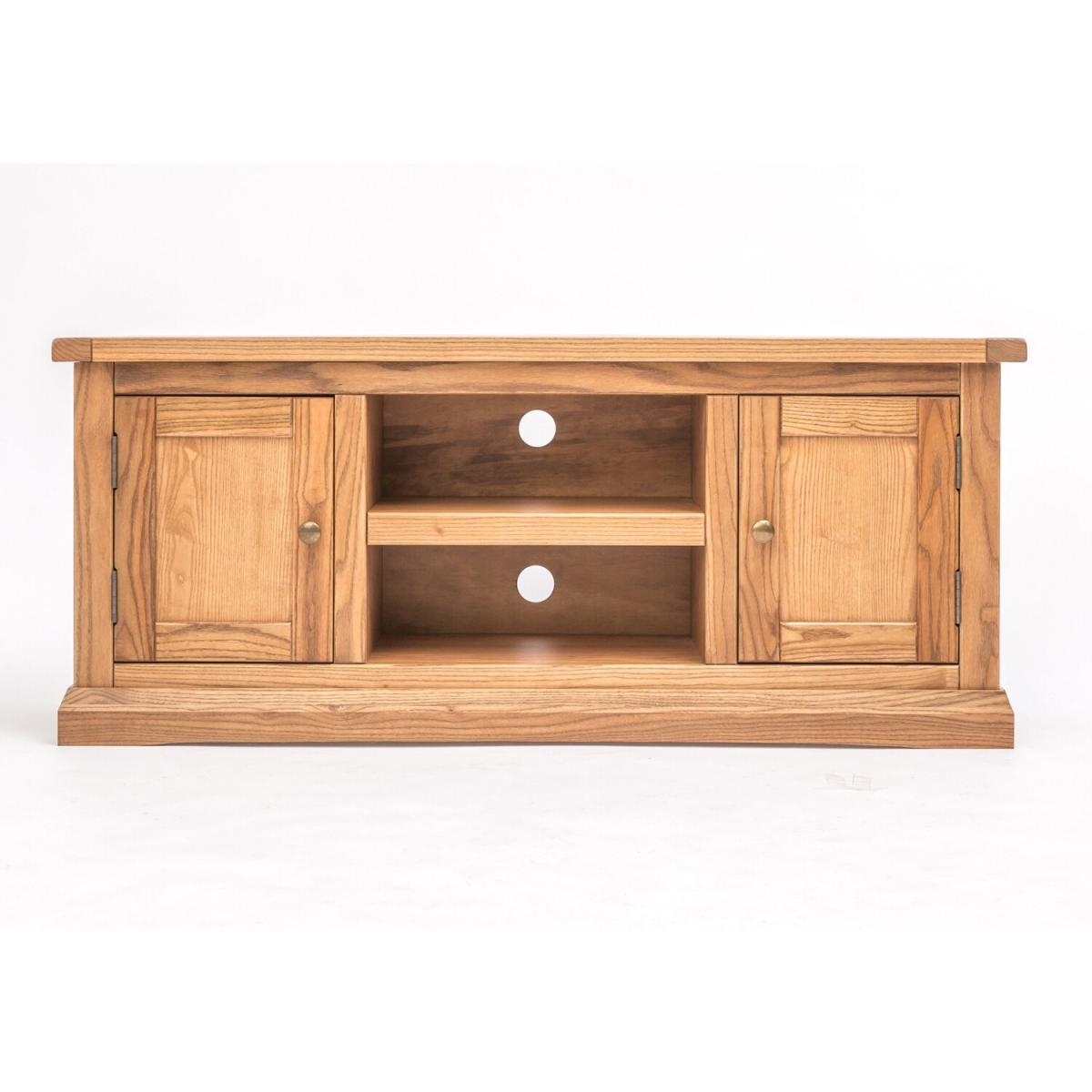Salerno 2 Door TV Cabinet - Light wood – image 10