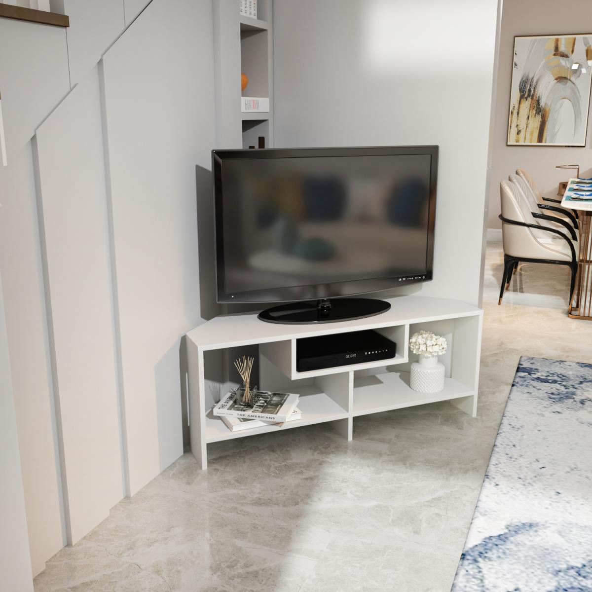 Maldiv Modern Tv Unit Tv Stand - White