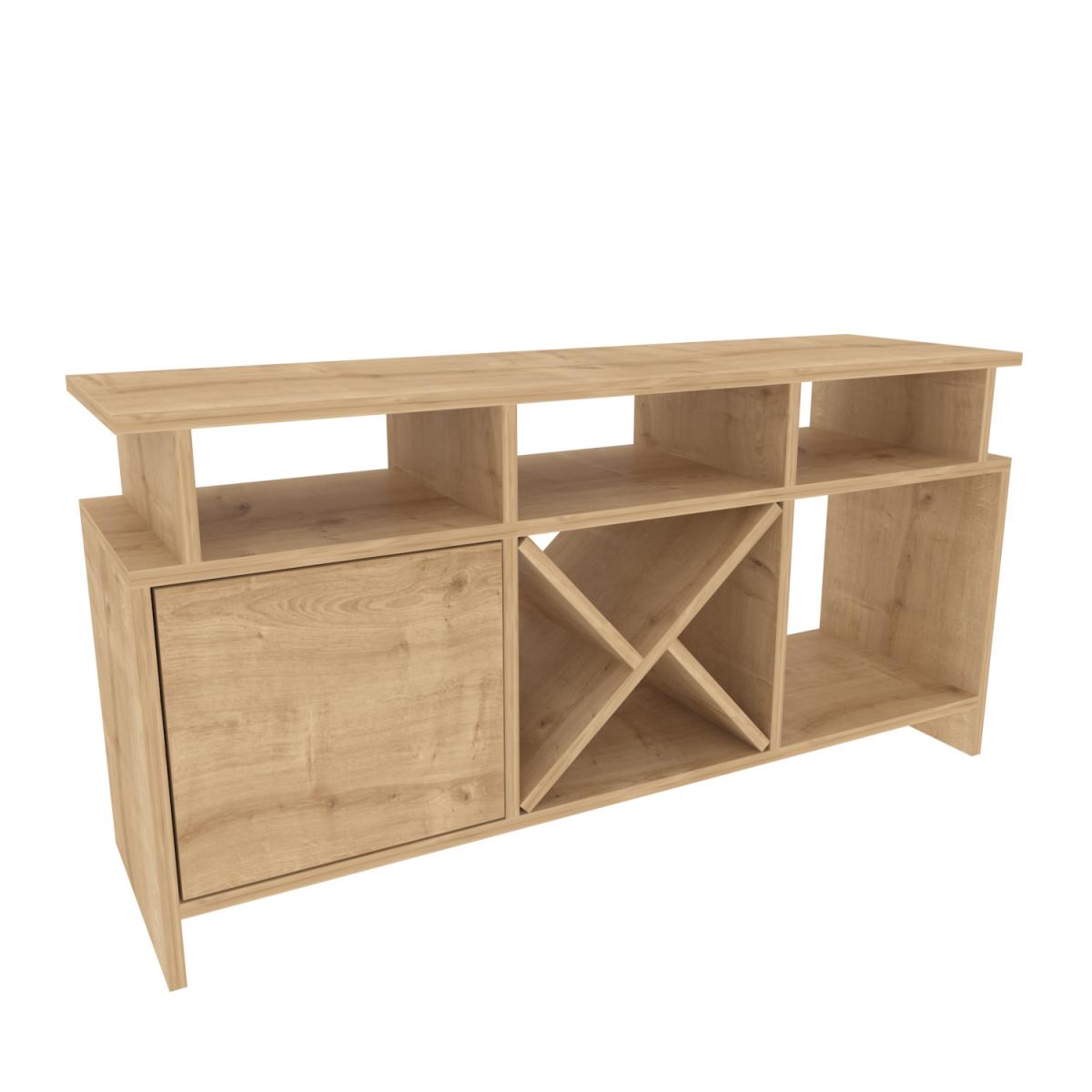 Auburn 120 cm Wide TV Unit and Media Console with Shelves - Anthracite – image 24