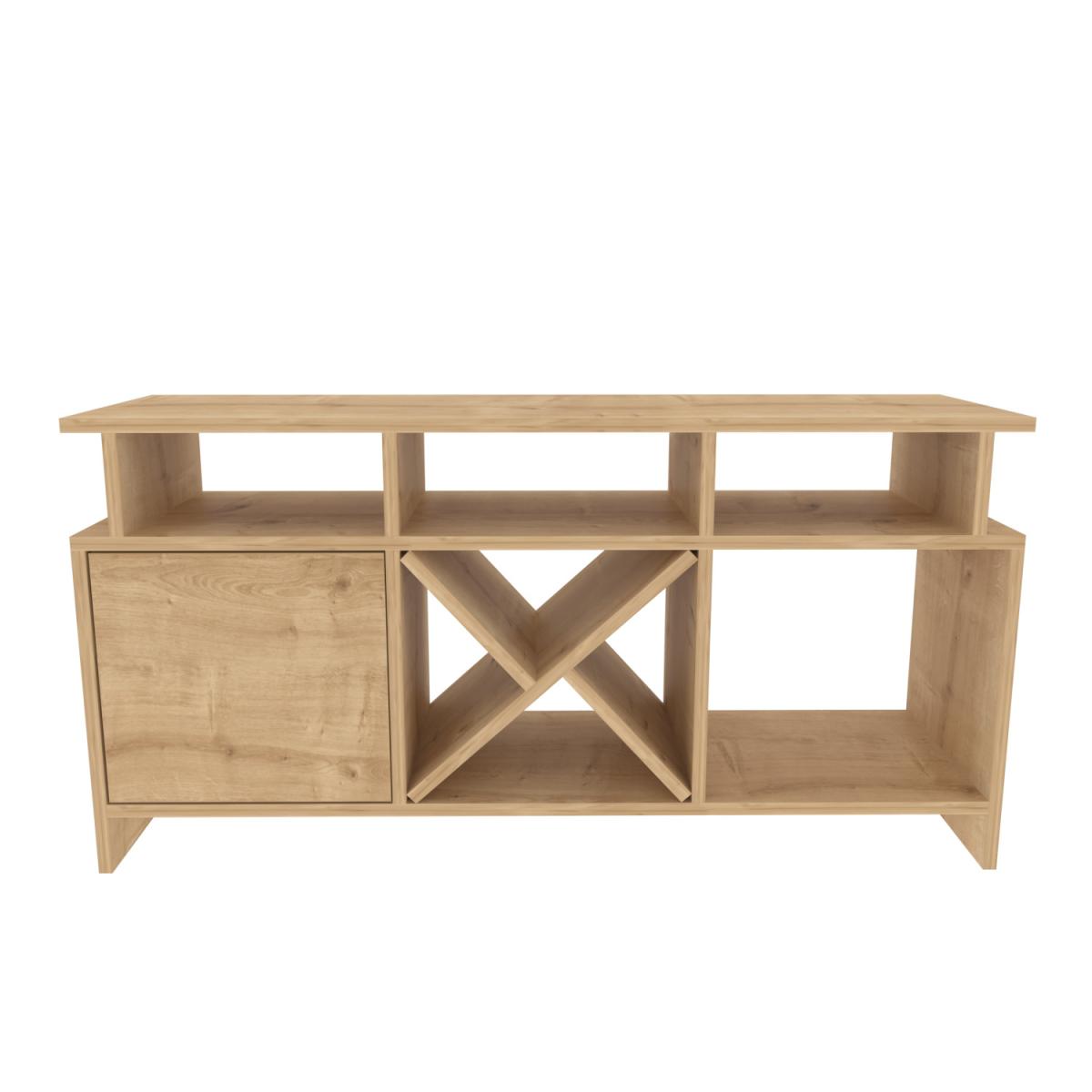 Auburn 120 cm Wide TV Unit and Media Console with Shelves - Anthracite – image 25