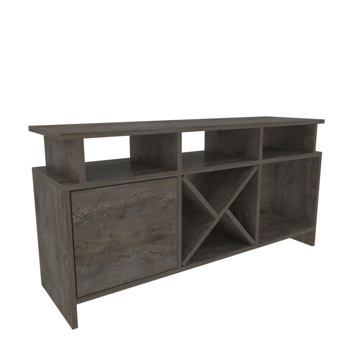 Auburn 120 cm Wide TV Unit and Media Console with Shelves - Anthracite – image 40