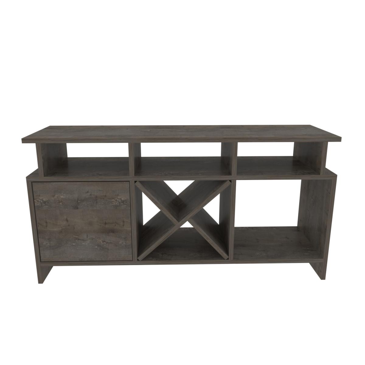 Auburn 120 cm Wide TV Unit and Media Console with Shelves - Anthracite – image 41