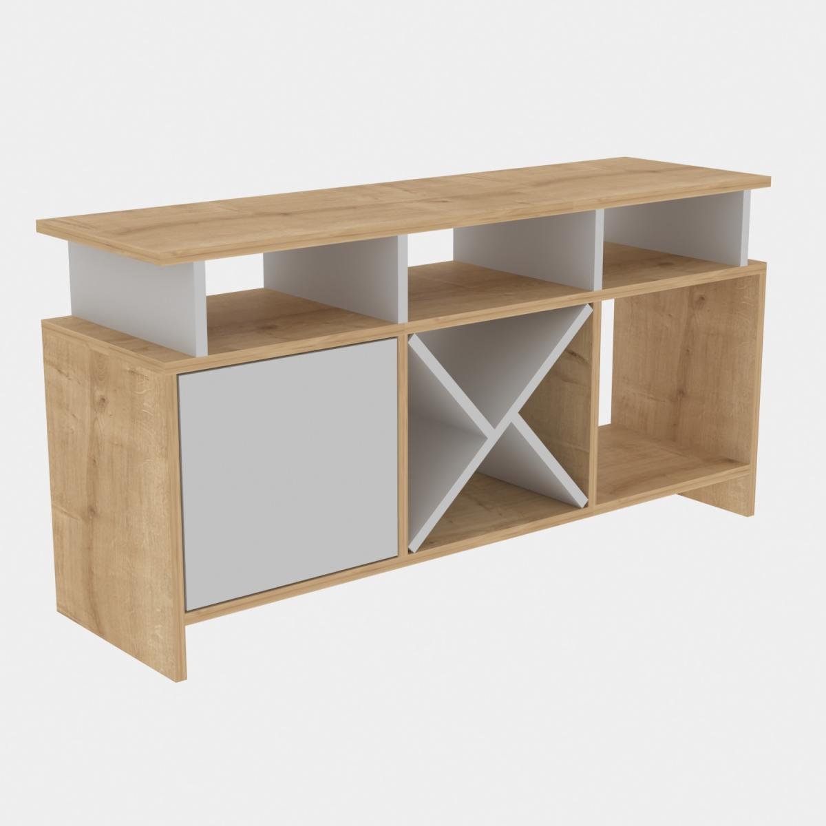 Auburn 120 cm Wide TV Unit and Media Console with Shelves - Anthracite – image 42
