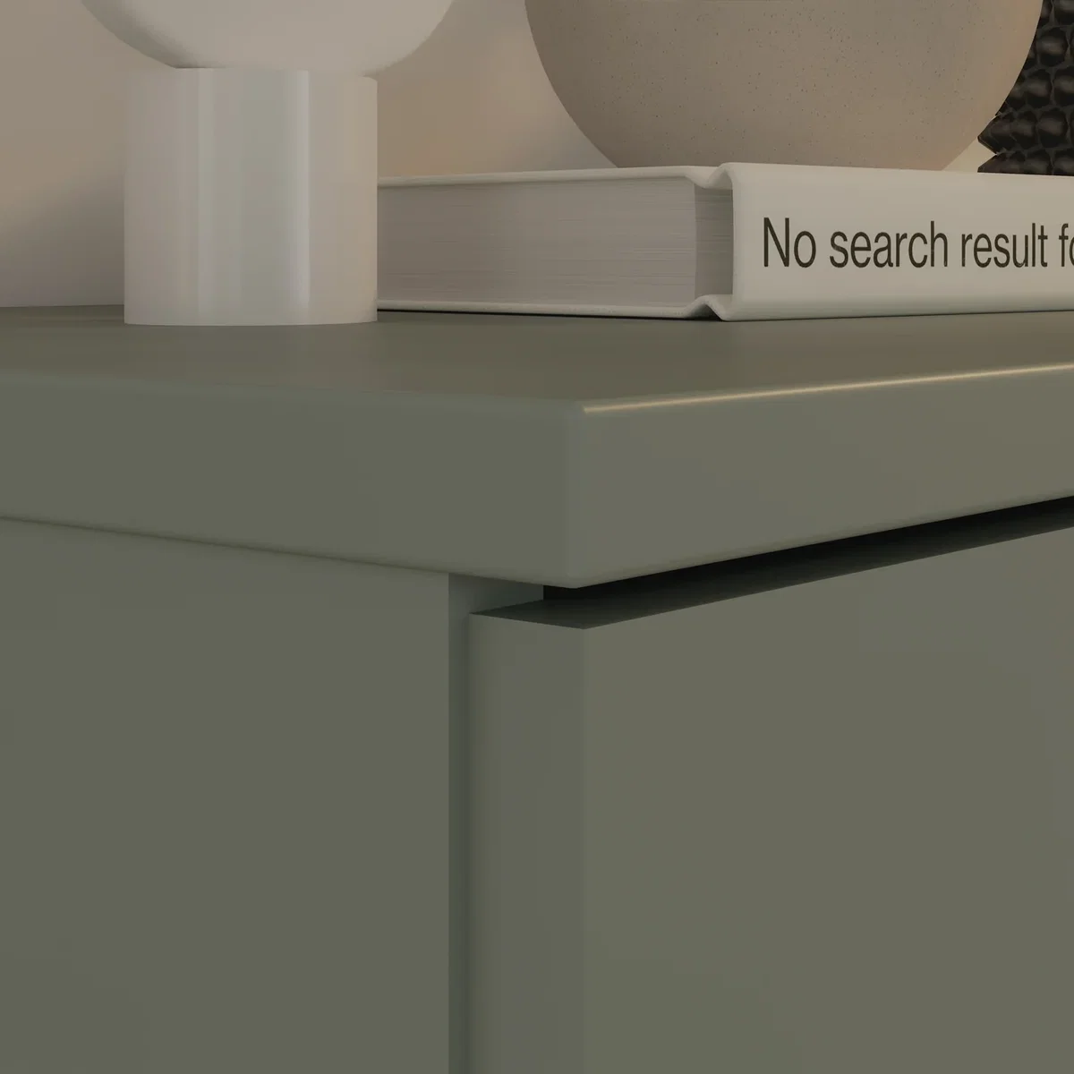 Ganymede Wide TV Unit with Open Shelf, Drawer & 2 Doors - Sage Green – image 21