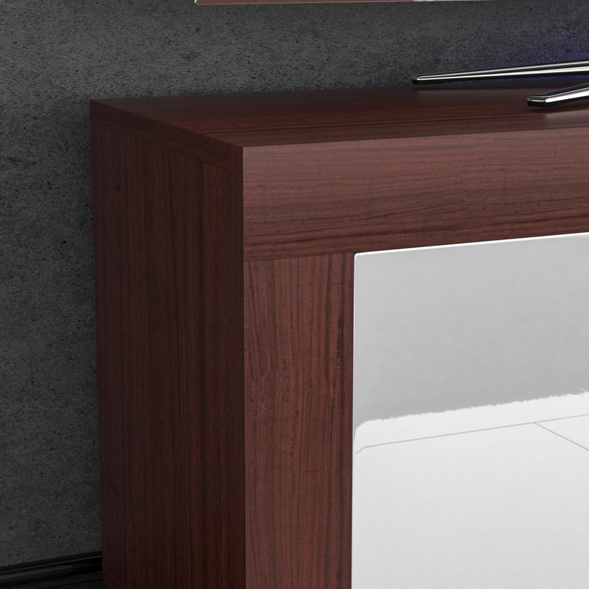 Eclipse 2 Door LED TV Unit - White and Grey – image 22