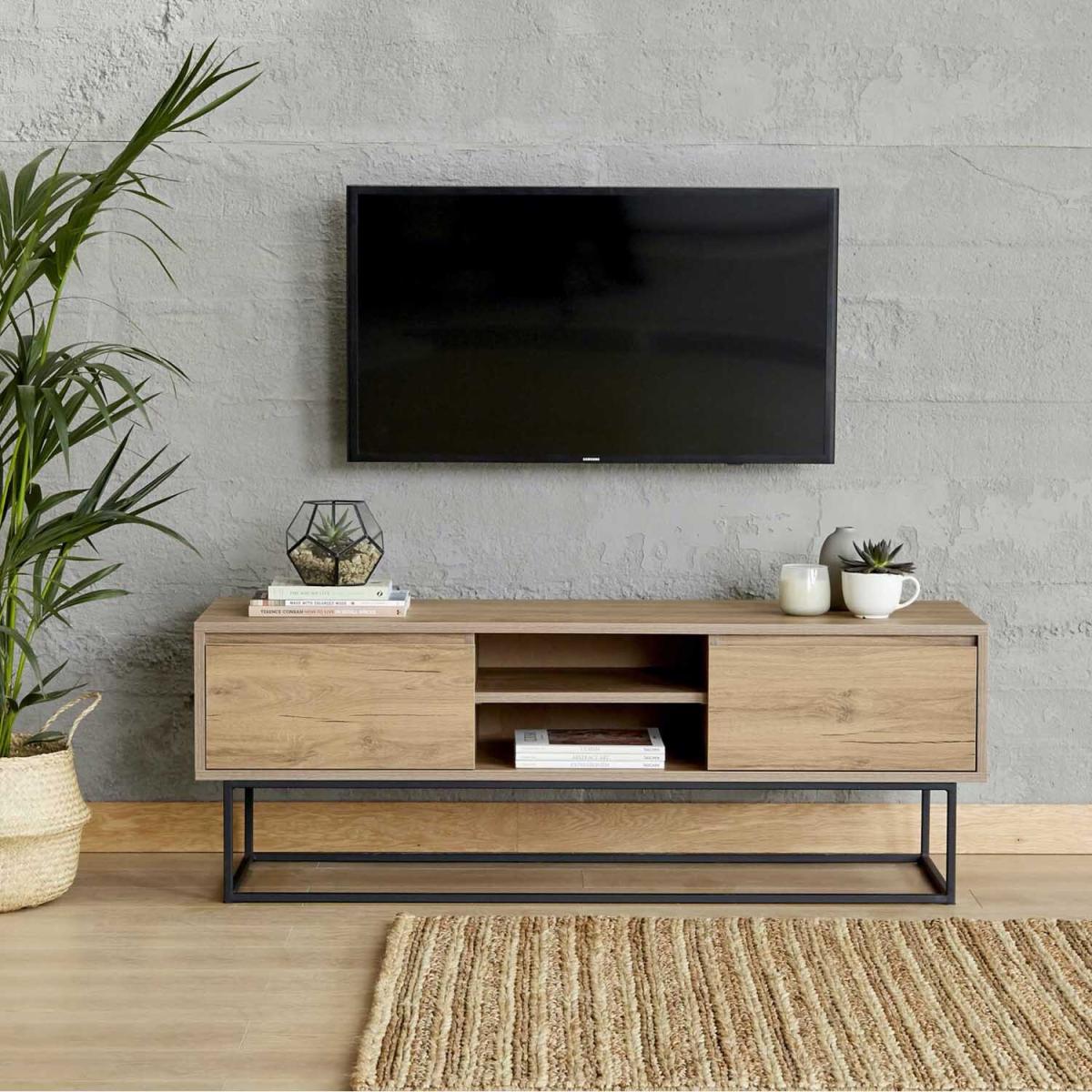 Laxus - TV Unit  - Walnut – image 3