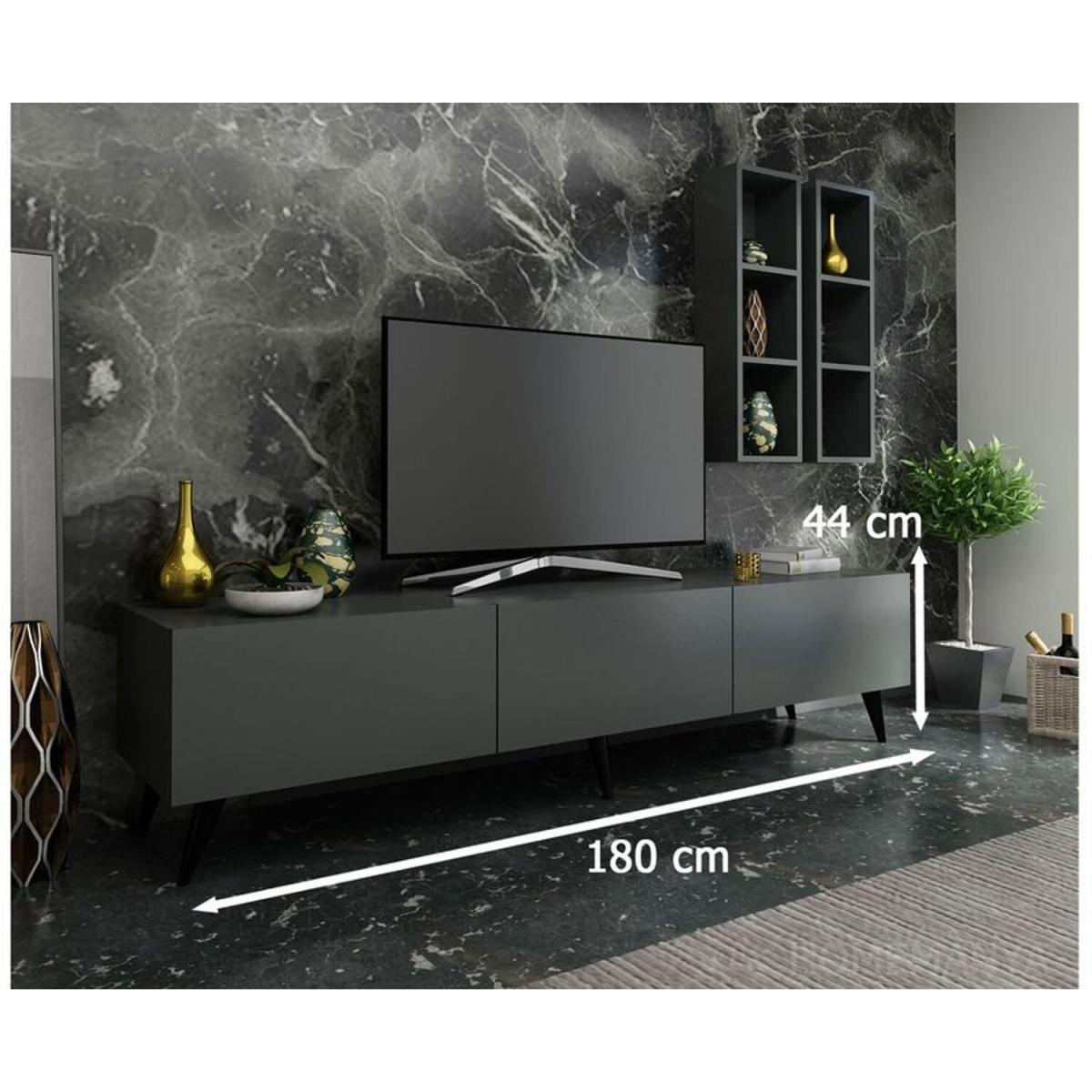 Rossano TV Unit - Anthracite – image 2